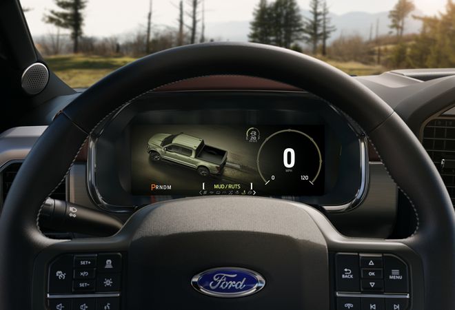 Ford F-150 2023 Цифровая панель приборов. Авто Премиум Груп