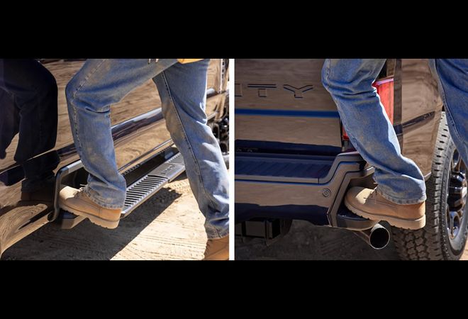 Ford F-250 2026 Боковые и задние угловые ступеньки. Авто Премиум Груп