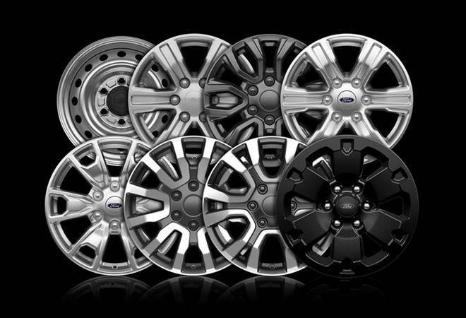 Ford Ranger 2021 Восемь различных моделей колёсных дисков. Авто Премиум Груп