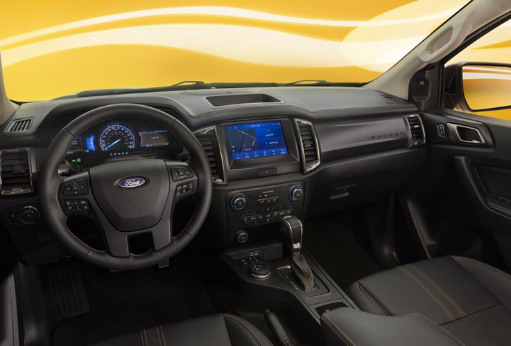 Ford Ranger 2022 Современный салон. Авто Премиум Груп