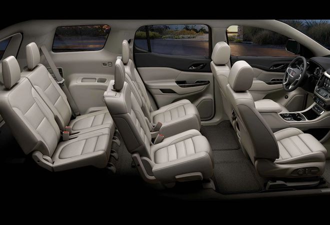 GMC Acadia 2023 Продвинутое управление расположением сидений. Авто Премиум Груп