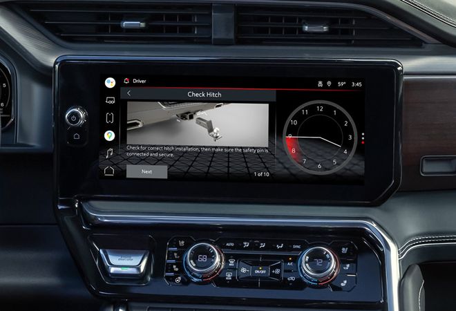 GMC Sierra 1500 2025 13,4-дюймовый дисплей. Авто Премиум Груп