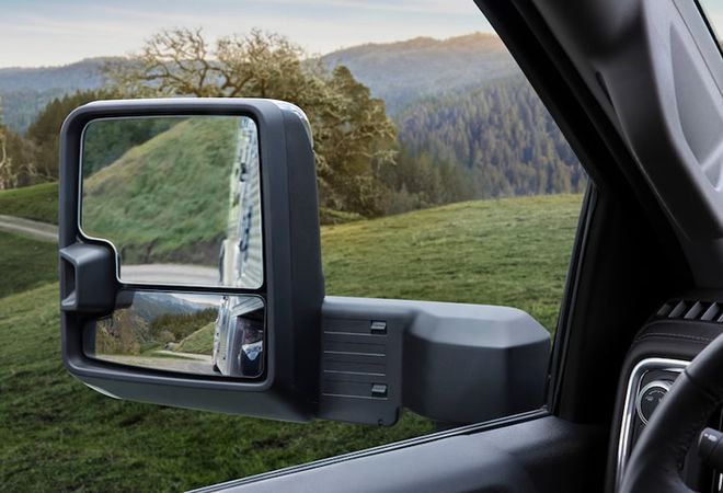 GMC Sierra HD 2500 2020 Новые зеркала для трейлера. Авто Премиум Груп