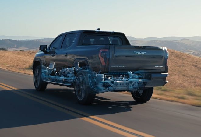 GMC Sierra EV 2024 Адаптивная подвеска Air Ride. Авто Премиум Груп