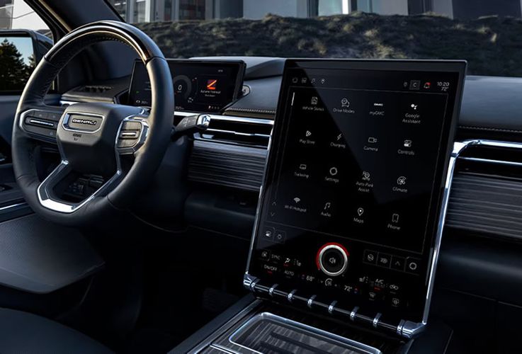 GMC Sierra EV 2026 Технологии салона. Авто Премиум Груп