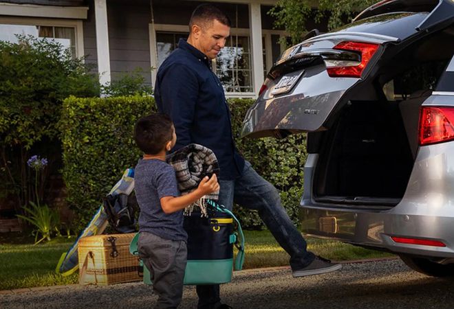 Honda Odyssey 2021 Открытие двери багажника без рук. Авто Премиум Груп