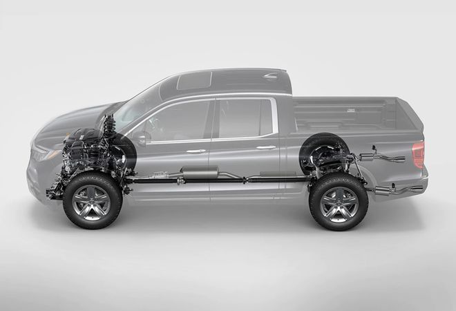 Honda Ridgeline 2026 Независимая система подвески. Авто Премиум Груп