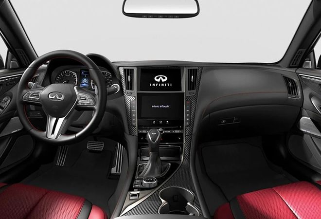 Infiniti Q60 2022 Салон версии RED SPORT 400. Авто Премиум Груп