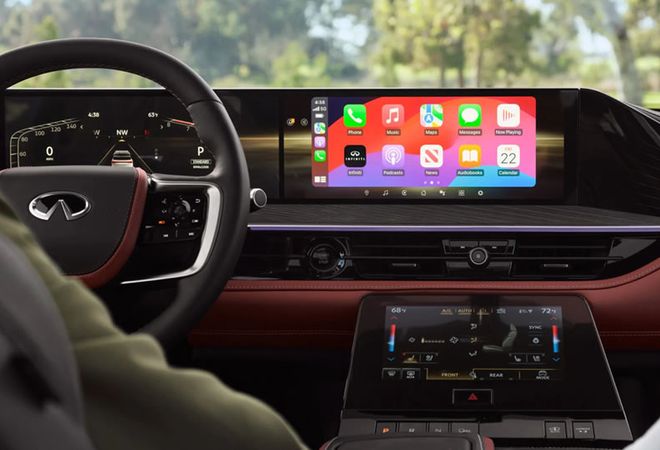 Infiniti QX80 2026 Медиацентр и панель приборов. Авто Премиум Груп