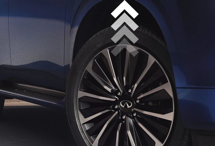 Infiniti QX80 2026 Пневмоподвеска. Авто Премиум Груп