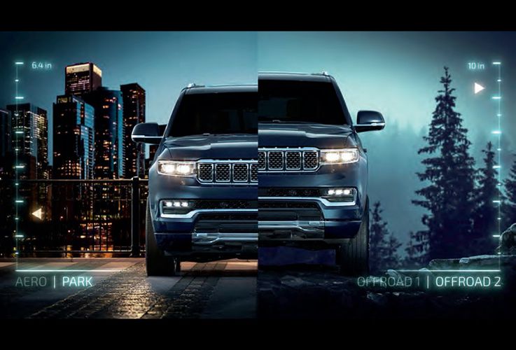 Jeep Wagoneer 2024 Пневмоподвеска. Авто Премиум Груп