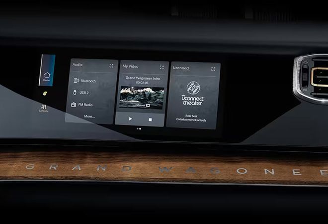 Jeep Grand Wagoneer 2026 Сенсорный дисплей переднего пассажира. Авто Премиум Груп