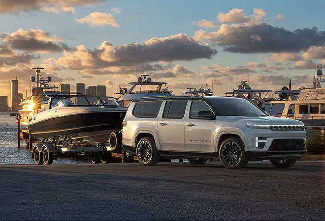 Jeep Grand Wagoneer 2026 Лучшая буксировка в классе. Авто Премиум Груп