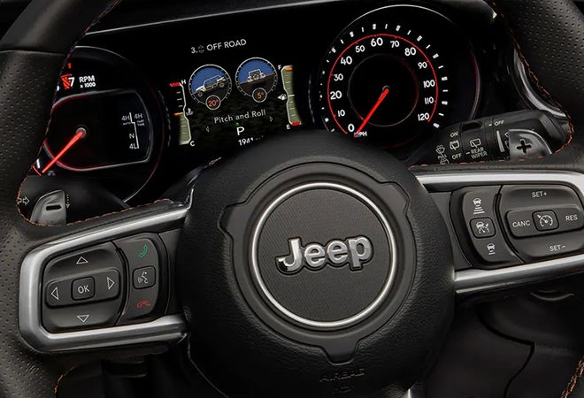 Jeep Wrangler Rubicon 392 2022 Подрулевые лепестки на руле. Авто Премиум Груп