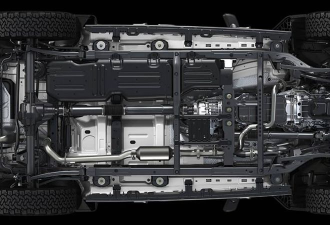 Jeep Wrangler 2023 Защита днища. Авто Премиум Груп