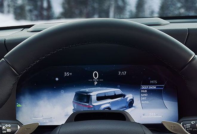 Lexus GX 2026 Режимы движения. Авто Премиум Груп