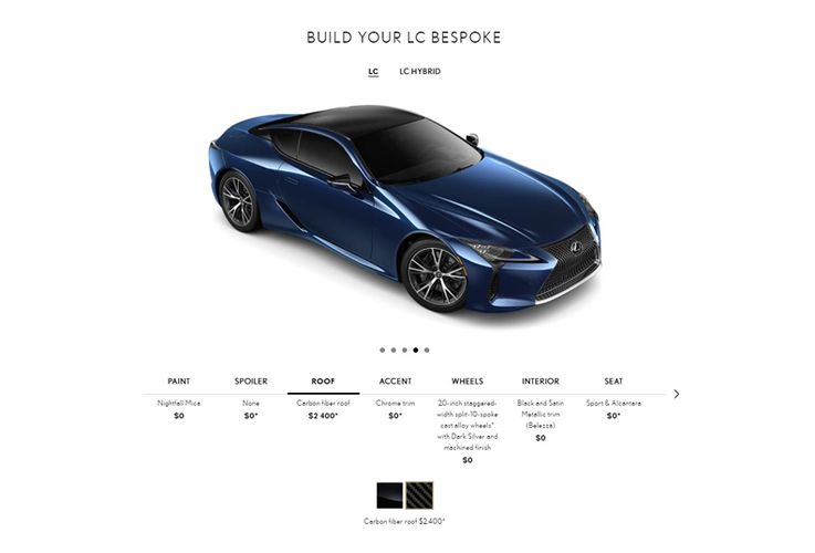 Lexus LC 500 2022 Создание уникальности. Авто Премиум Груп