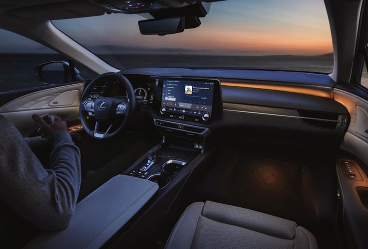 Lexus RX 2023 Неповторимый интерьер. Авто Премиум Груп