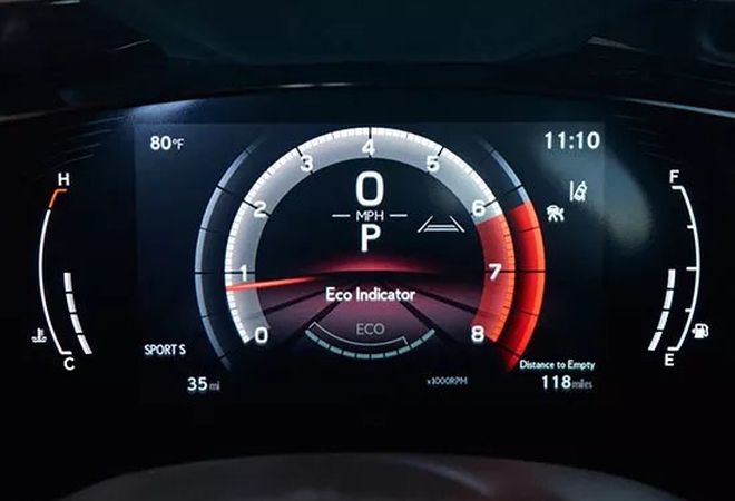 Lexus NX 2026 Гоночная панель приборов. Авто Премиум Груп