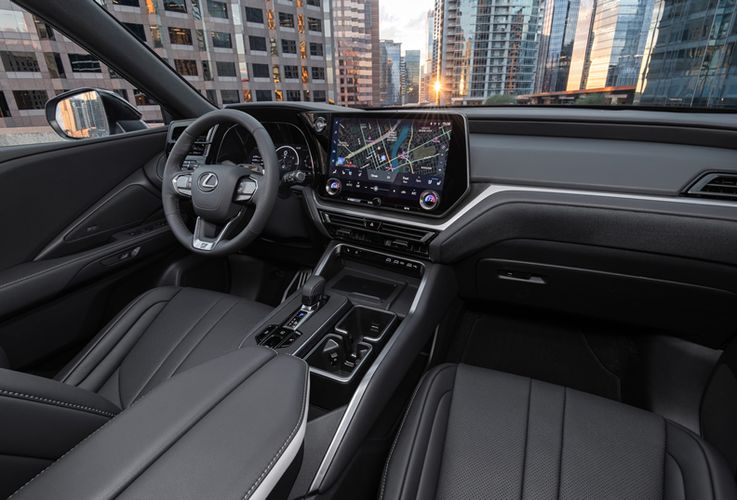 Lexus TX 2025 Особенности интерьера. Авто Премиум Груп