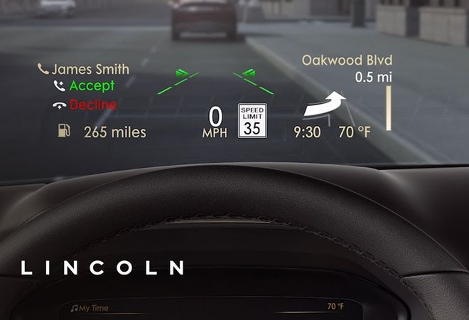 Lincoln Aviator 2026 Проекция на стекло. Авто Премиум Груп