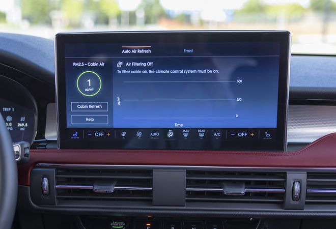 Lincoln Corsair 2025 Система фильтрации воздуха Auto Air Refresh. Авто Премиум Груп