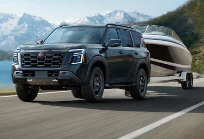 Nissan Armada 2026 Технологии буксировки. Авто Премиум Груп