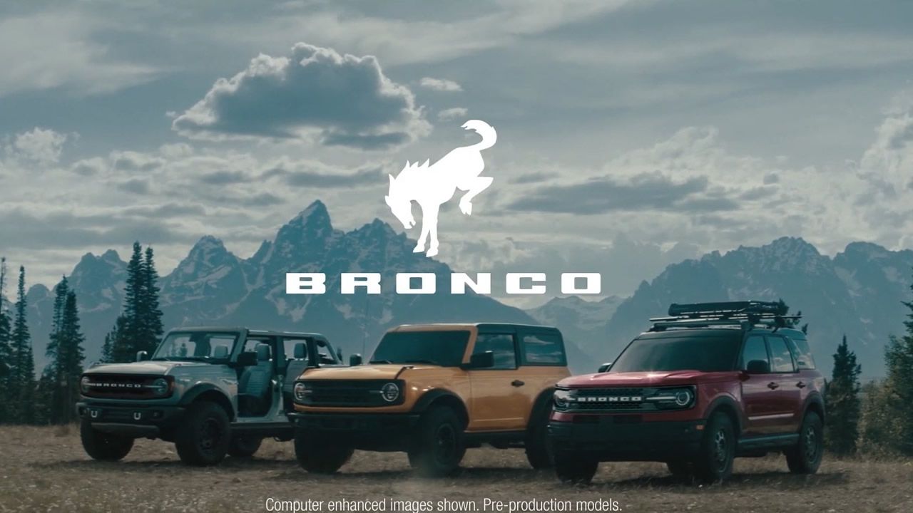 Абсолютно новая серия Ford BRONCO 2021 модельного года