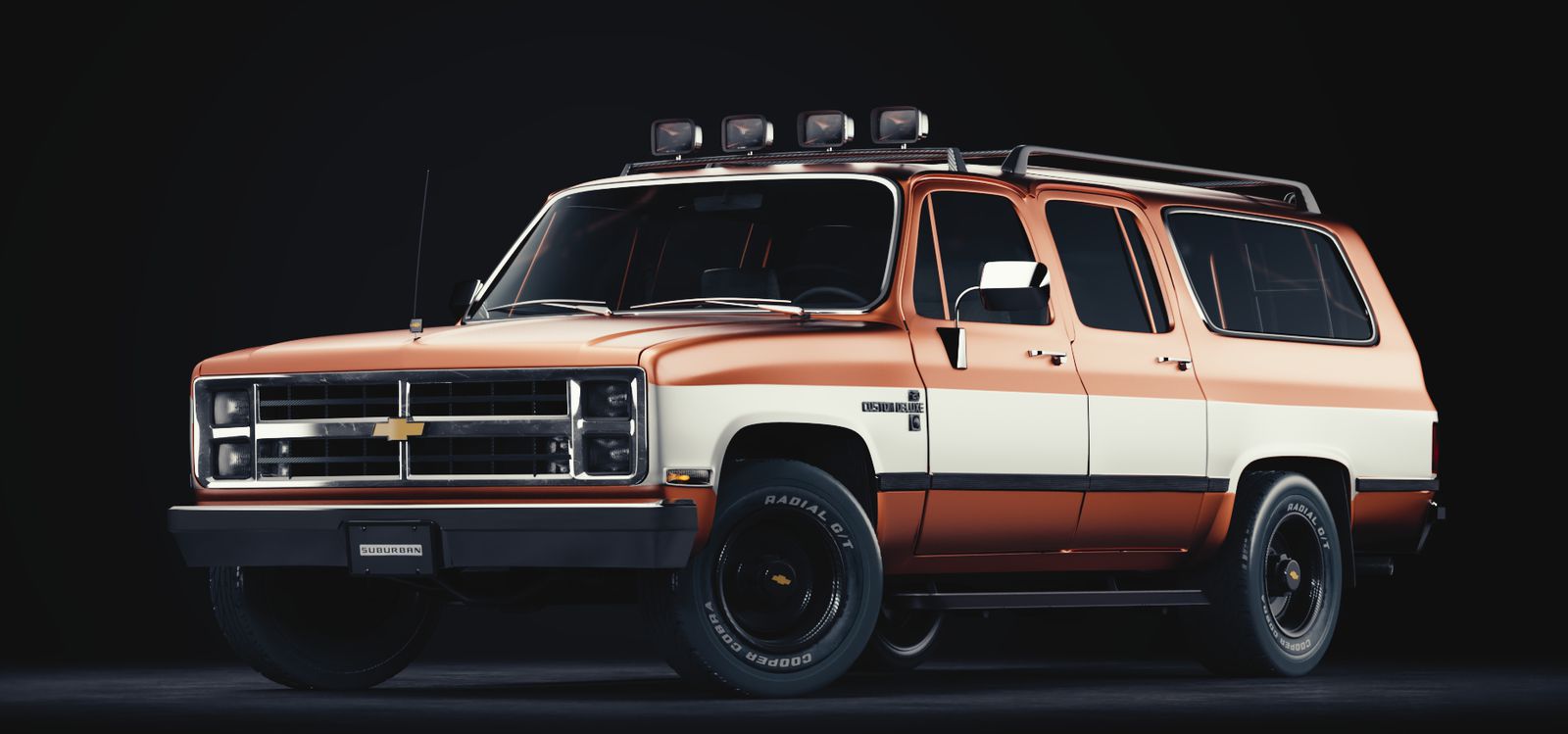 Chevrolet Suburban 8-го поколения выпускался с 1973 года в течение 19 лет!