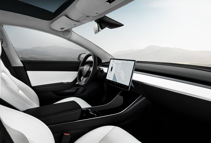 Tesla Model 3 2020 Премиальный интерьер. Авто Премиум Груп