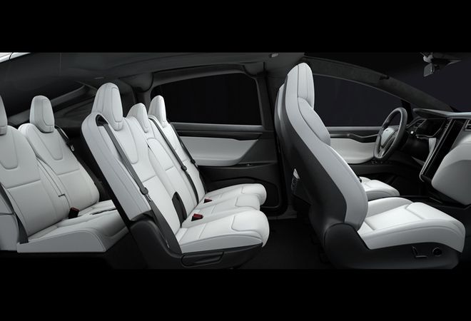 Tesla Model X 2020 Пяти-, семи- или шестиместный салон. Авто Премиум Груп