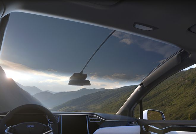 Tesla Model X 2020 Крупнейшее панорамное лобовое стекло. Авто Премиум Груп
