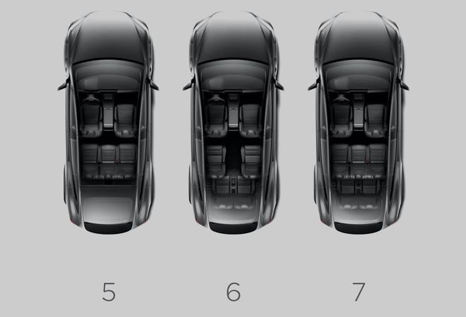 Tesla Model X 2025 Пяти-, шести- или семиместный салон. Авто Премиум Груп