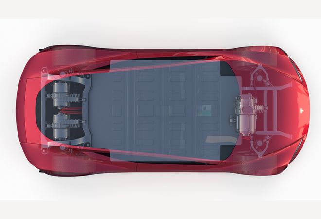 Tesla Roadster 2020 Три электродвигателя и полный привод. Авто Премиум Груп