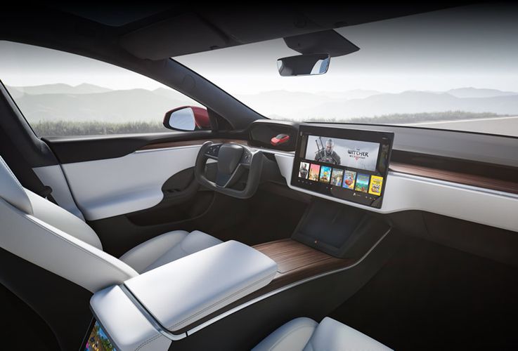Tesla Model S 2021 Новый салон. Авто Премиум Груп
