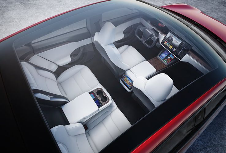 Tesla Model S 2022 Фантастический салон. Авто Премиум Груп