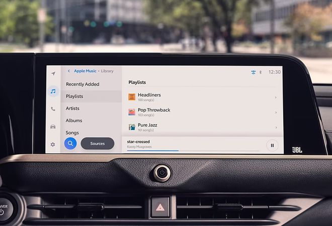 Toyota Crown Cross-Sedan 2023 Встроенное приложение Apple Music. Авто Премиум Груп
