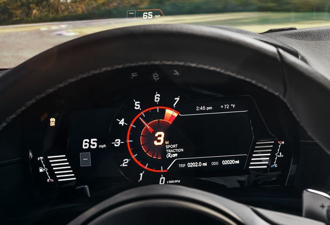 Toyota GR Supra 2026 Виртуальная панель приборов. Авто Премиум Груп