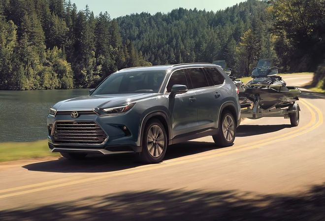 Toyota Grand Highlander 2026 Буксировка. Авто Премиум Груп