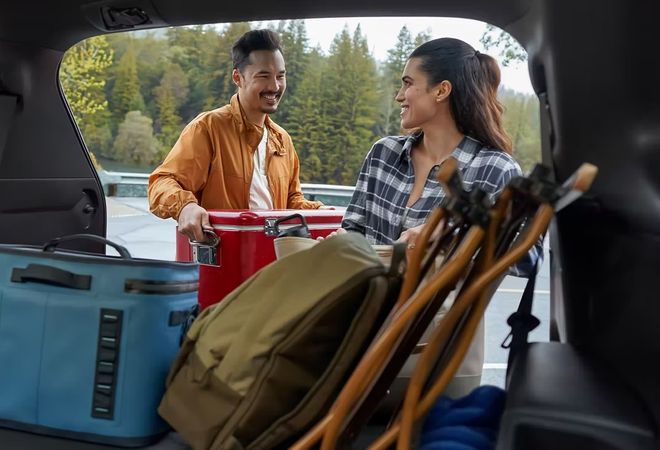 Toyota Grand Highlander 2026 Вместимость багажника. Авто Премиум Груп