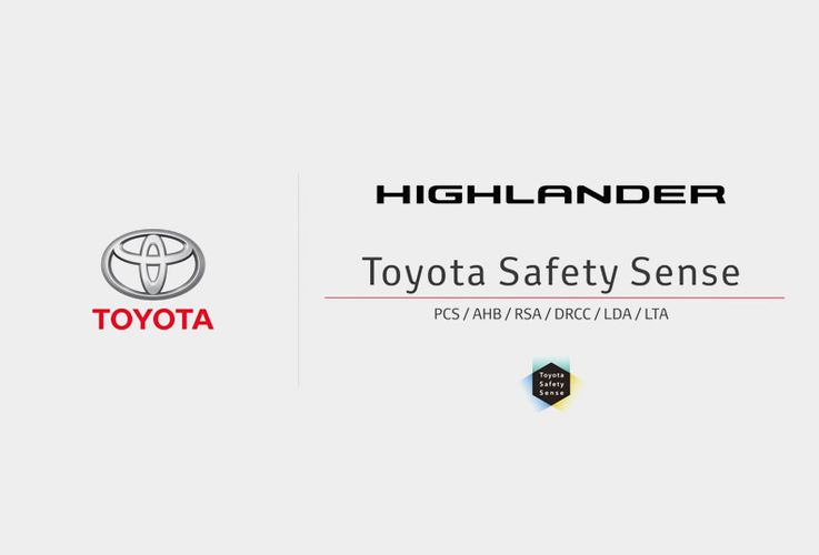 Toyota Highlander Hybrid 2023 Стандарт безопасности. Авто Премиум Груп