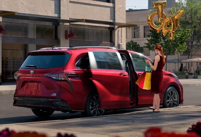 Toyota Sienna 2024 Hands-free раздвижные боковые двери и дверь багажника. Авто Премиум Груп