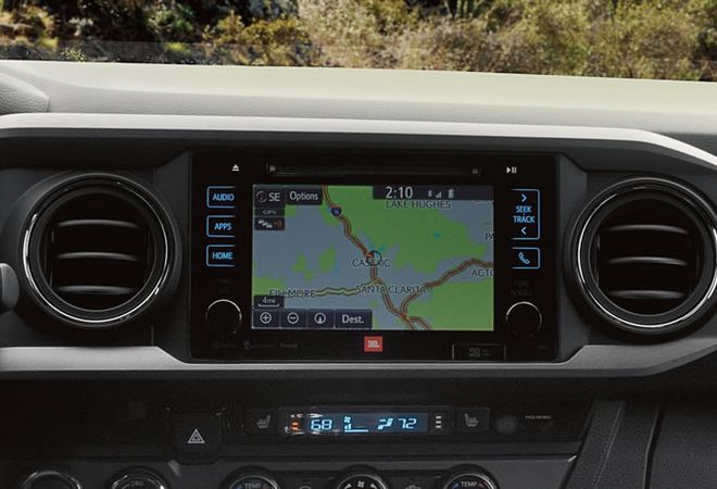 Toyota Tacoma 2019 Система Entune ™ - сенсорный экран, навигация и премиум аудио JBL!. Авто Премиум Груп