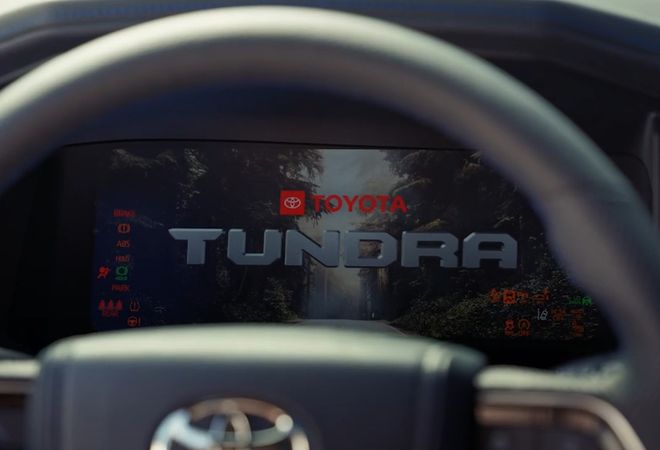 Toyota Tundra 2025 12,3-дюймовая панель приборов. Авто Премиум Груп