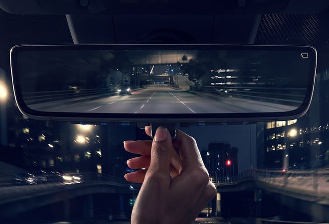 Toyota Venza 2021 Цифровое салонное зеркало. Авто Премиум Груп