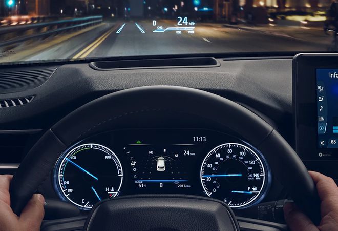 Toyota Venza 2023 Цифровая панель приборов и проекция на лобовое стекло. Авто Премиум Груп