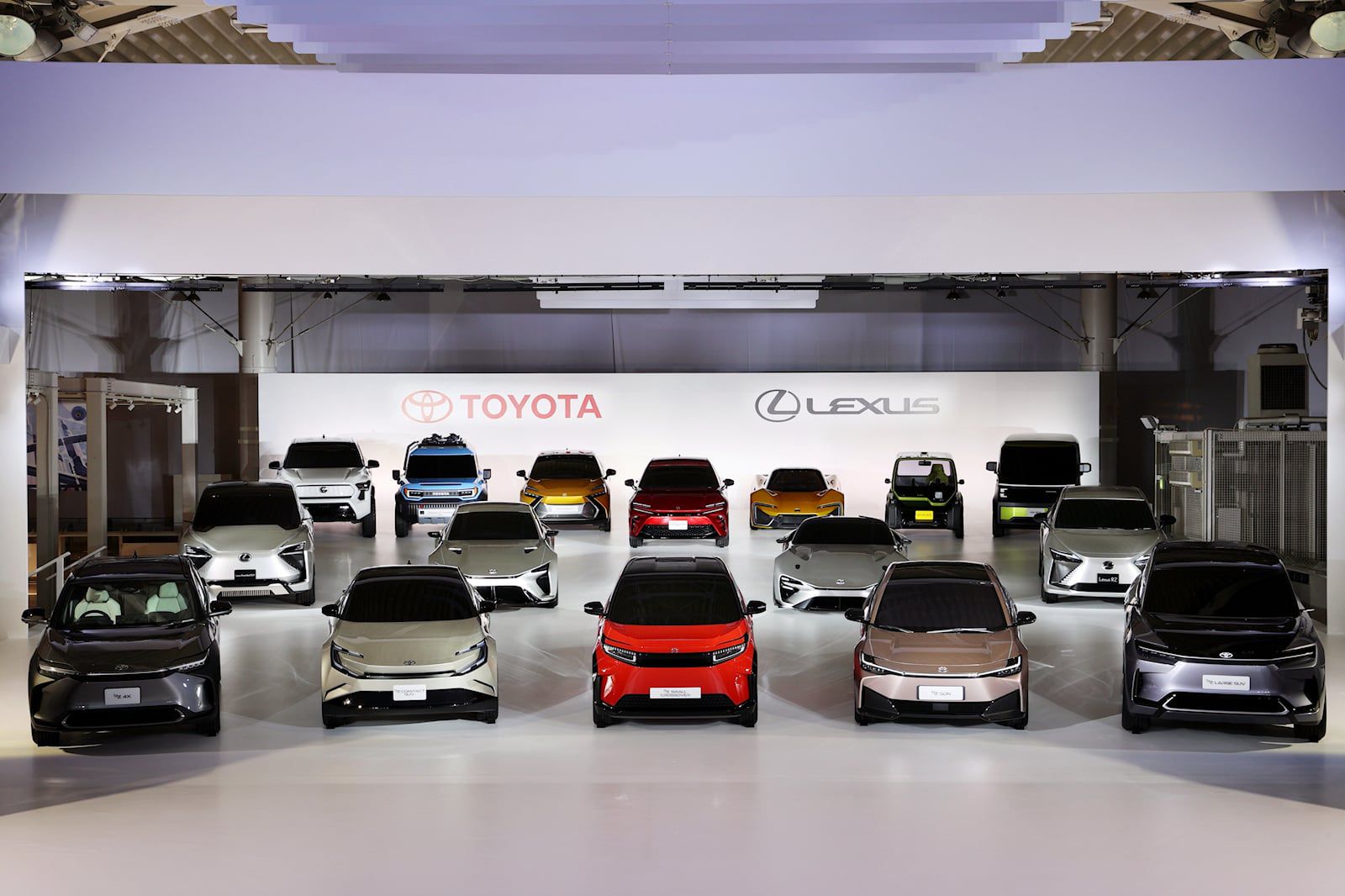 Toyota представила полный модельный ряд будущих электромобилей как для Toyota, так и для Lexus (foto: toyota)