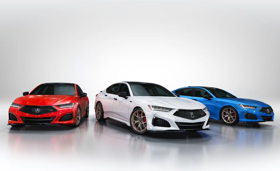 Будет выпущено всего 300 автомобилей PMC Edition, по 100 экземпляров каждого из трех цветов (foto: acura)