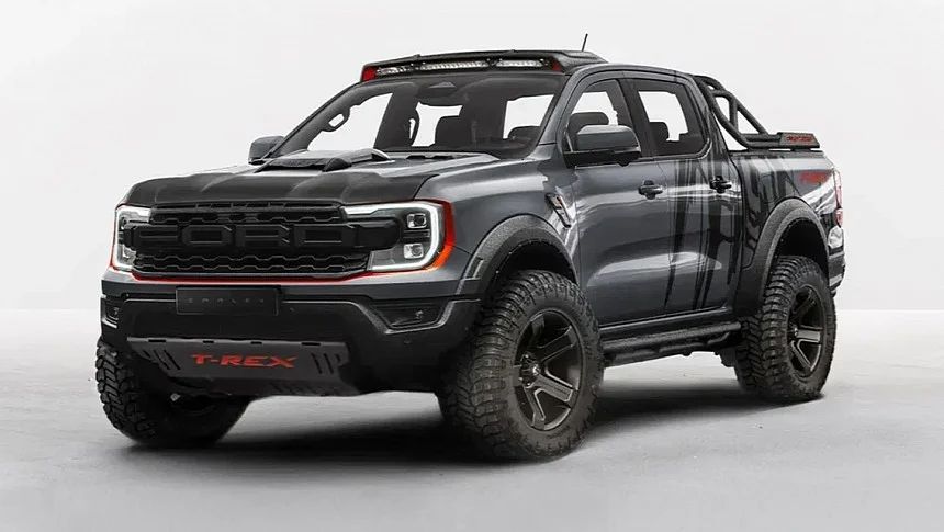 Европейский Ford Ranger Raptor в обличие от Carlex Design (foto: carlex design)