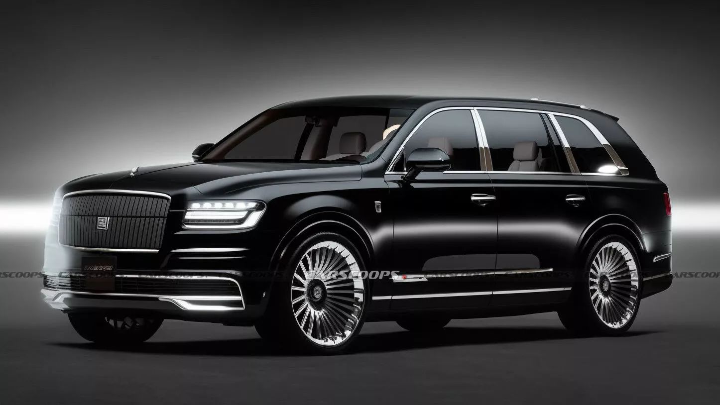 Кроссовер Toyota Century будет продаваться исключительно как роскошный двухрядный кроссовер.
(Иллюстрации кроссовера Century созданы воображением и не связаны с Toyota и не одобрены ею)